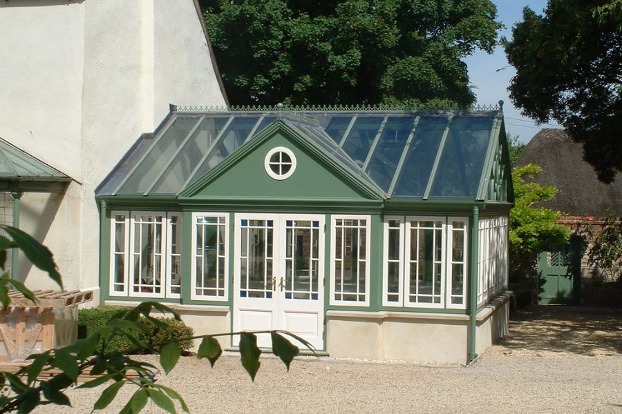 glass conservatory